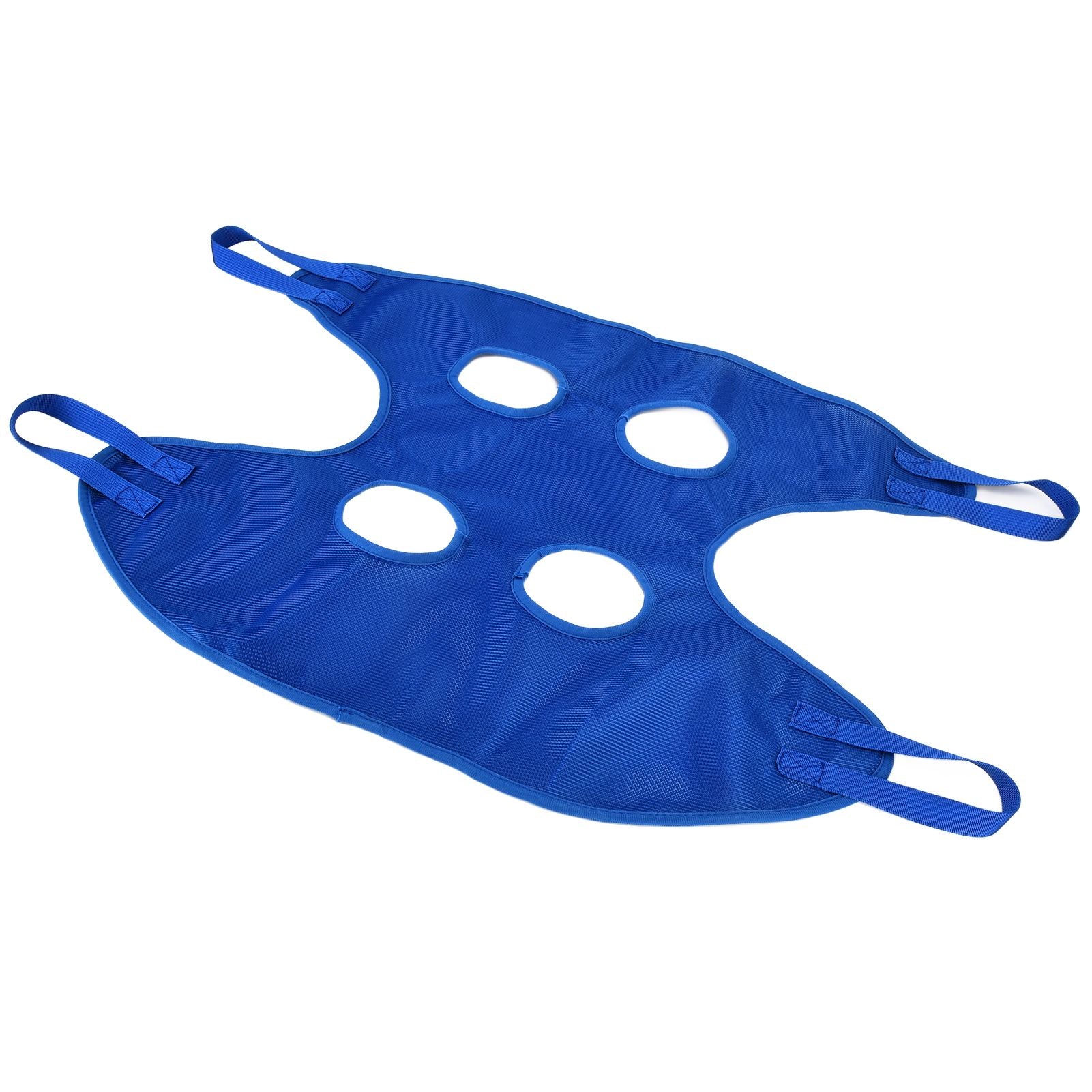 Dog Grooming Sling Multifunctional Pet Grooming Hammock Helper for Bathing Washing Grooming and Trimming NailBlue L