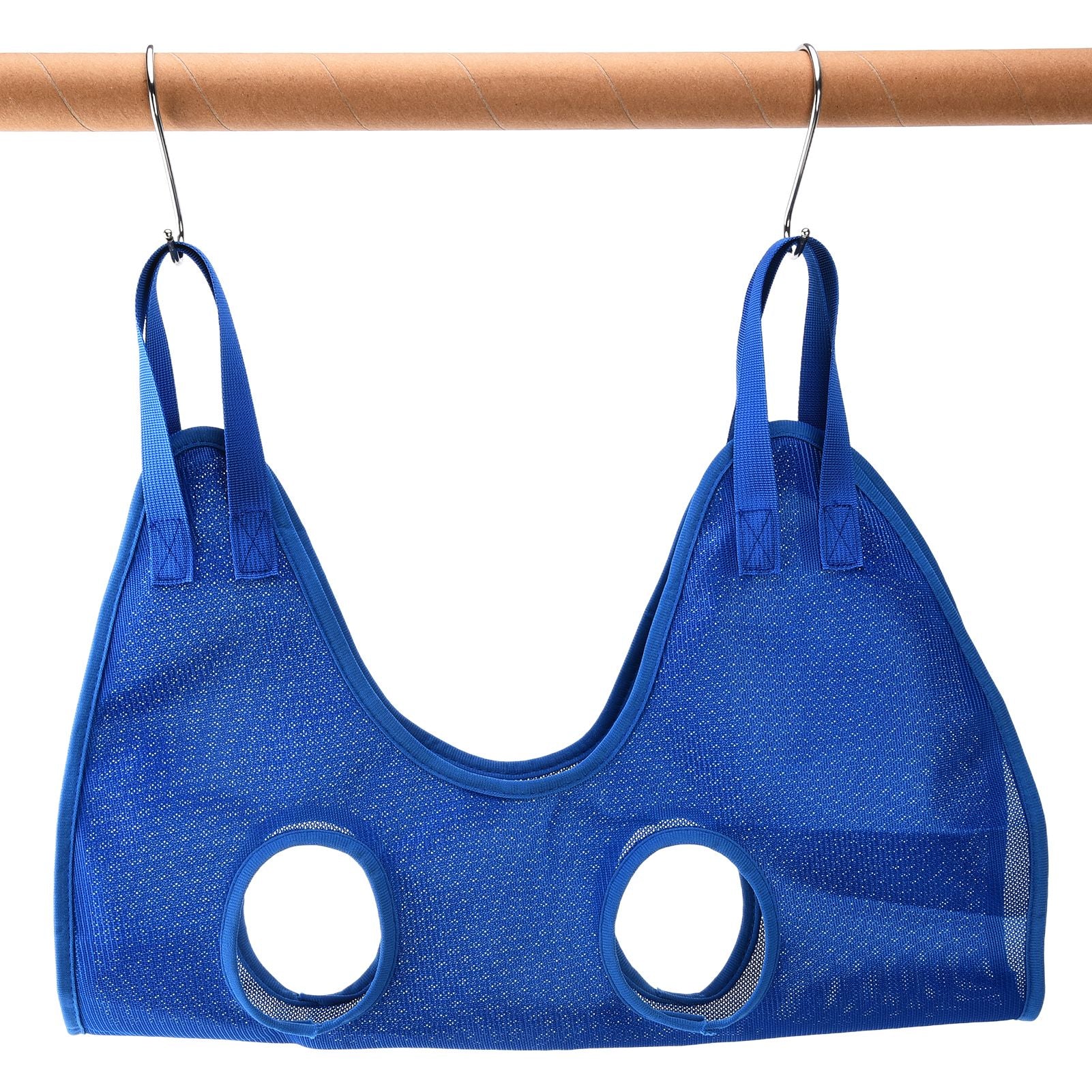 Dog Grooming Sling Multifunctional Pet Grooming Hammock Helper for Bathing Washing Grooming and Trimming NailBlue L