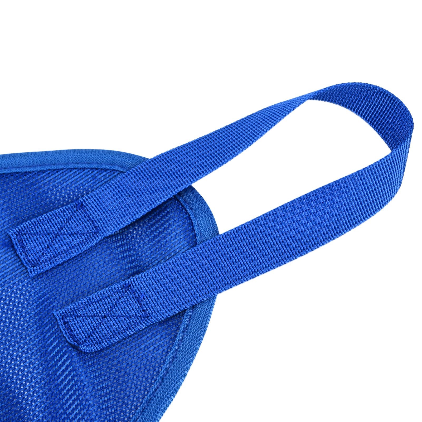 Dog Grooming Sling Multifunctional Pet Grooming Hammock Helper for Bathing Washing Grooming and Trimming NailBlue L