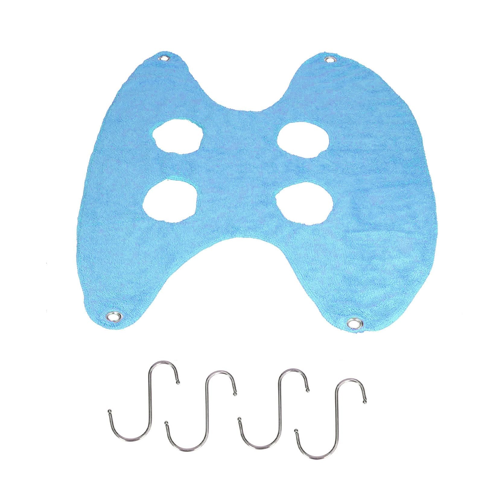 Pet Grooming Sling Dog Grooming Sling Hammock Helper for Bathing Washing Nail ClippingL Blue