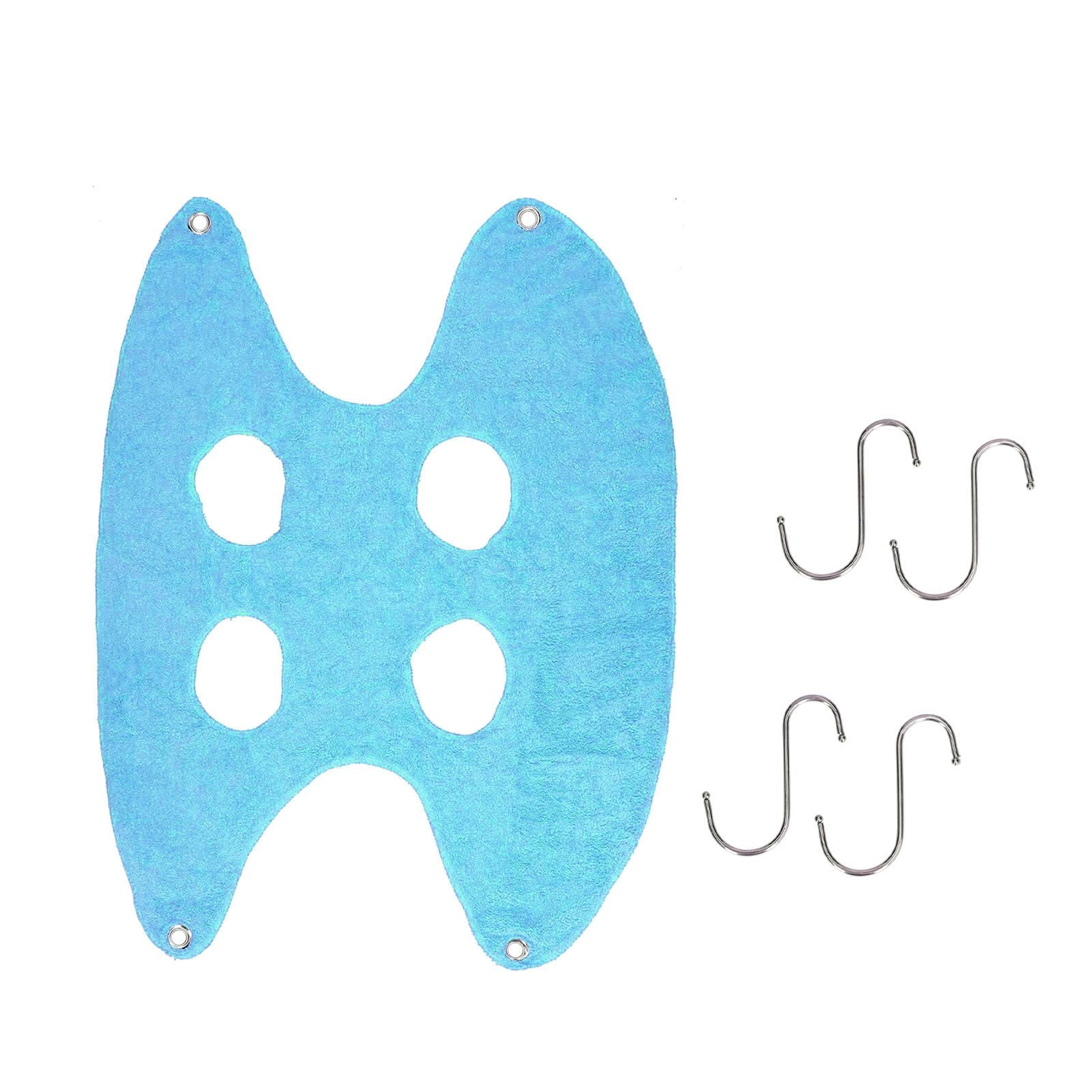 Pet Grooming Sling Dog Grooming Sling Hammock Helper for Bathing Washing Nail ClippingL Blue