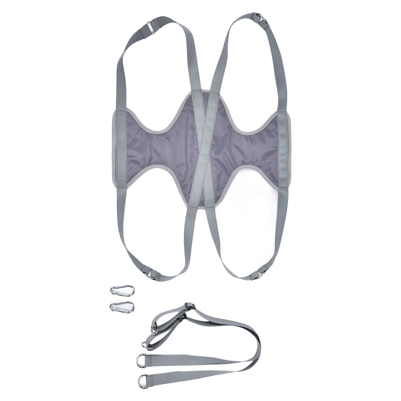 Pet Grooming Hammock Breathable Soft M Size Hammock Restraint Bag for Dogs Cats Nail Clipper Bathing Teeth Ears CleaningGray