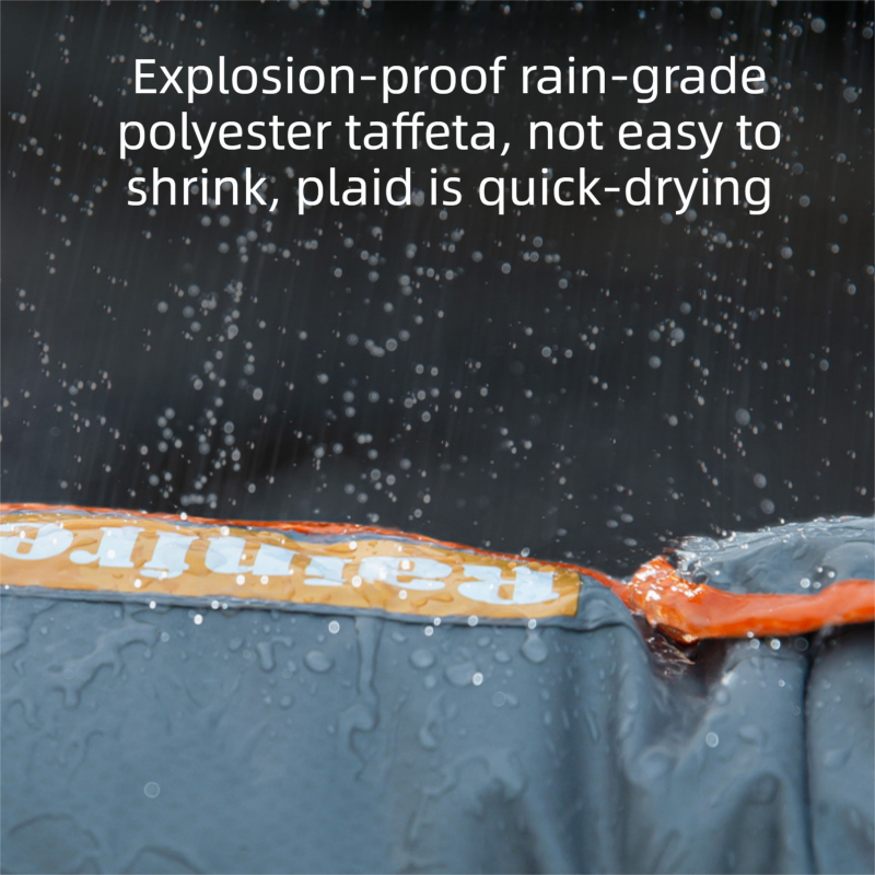 Grey and Orange XL size Dog Raincoat with Leash Access and Transparent Hood - Waterproof Full Body Pet Rain Suit for Small and Medium Dogs, Reflective Trim, Removable Tail Cover, Outdoor Walking Apparel