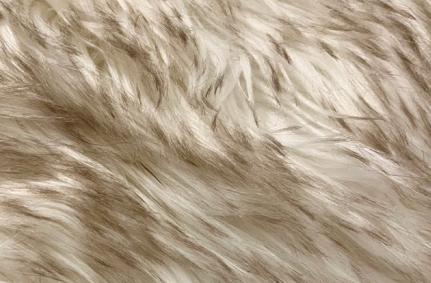 Luxury Memory Foam Dog Bed - Faux Fur Nordic Rug Style