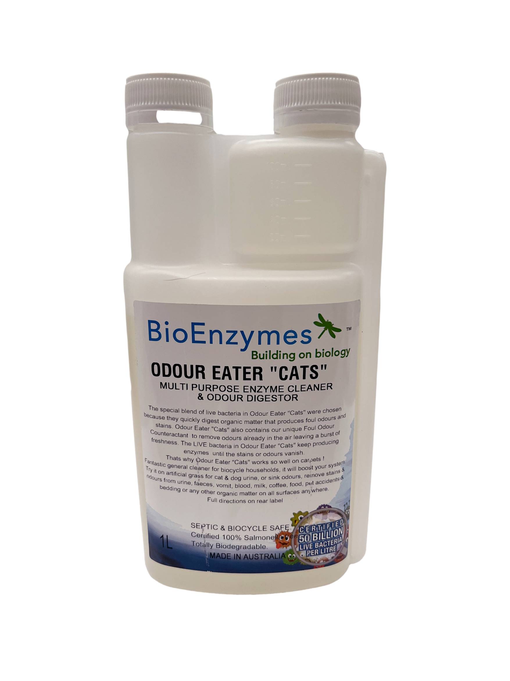 Bio Enzymes - Eco CAT Enzyme Cleaner for Odour, Urine & Stains