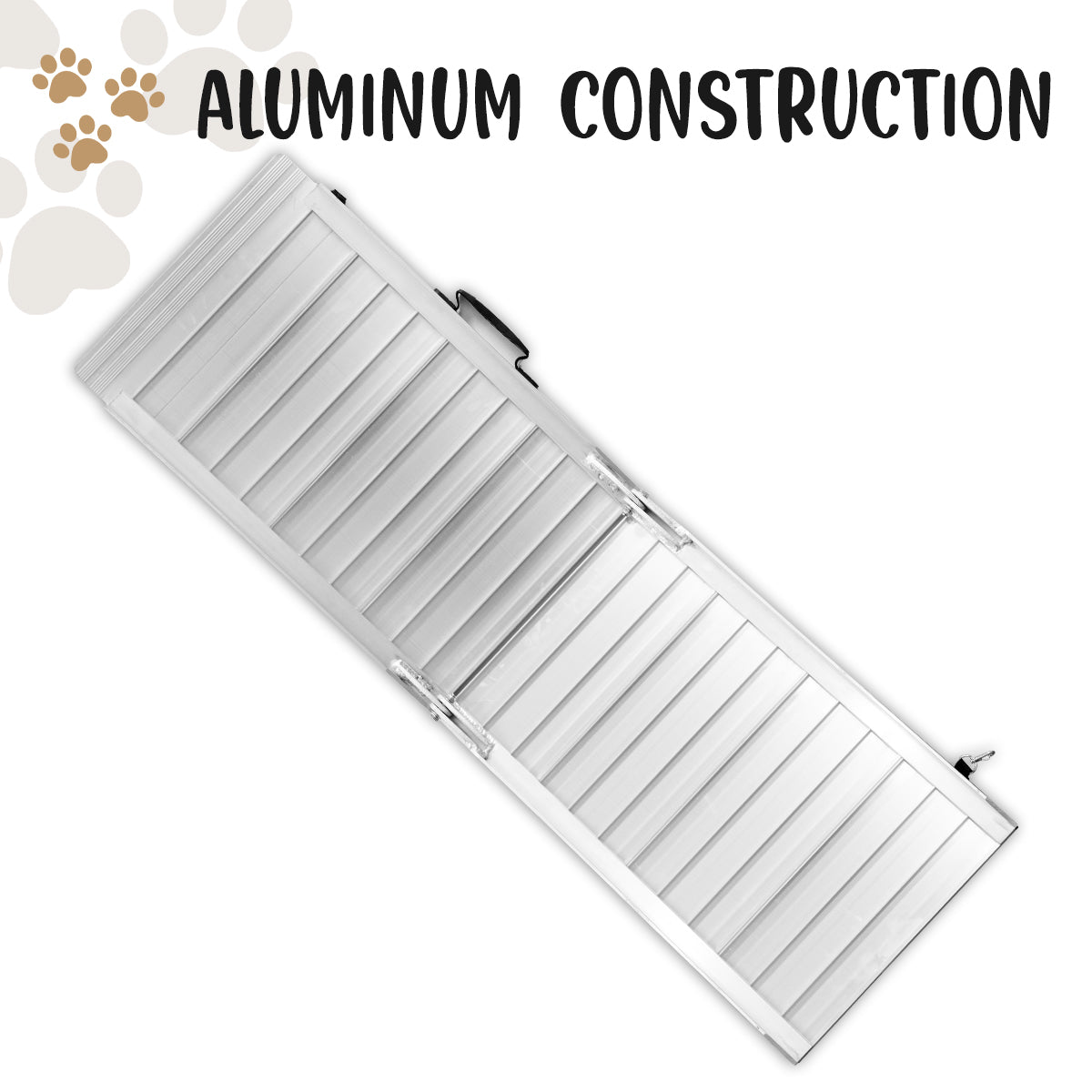 Klika Foldable Aluminium Dog Ramp - 122 x 38 cm Petsby | Pet Essentials