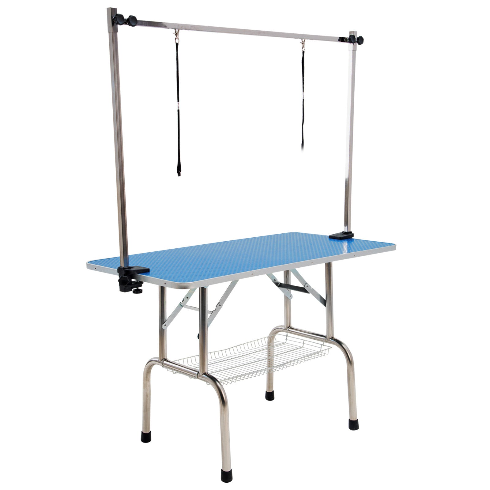 Paw Mate Blue Pet Grooming Salon Table Dual Dog Cat 120cm