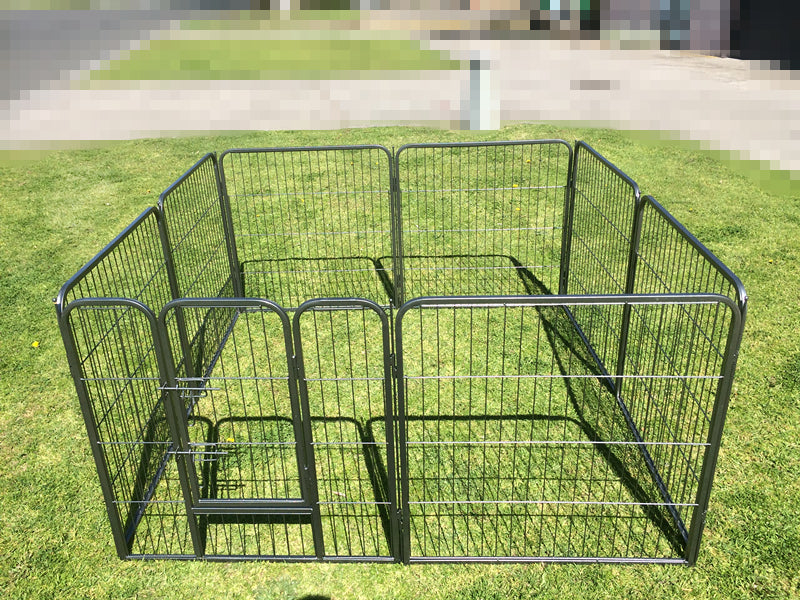 YES4PETS 80 cm Heavy Duty Pet Dog Puppy Cat Rabbit Exercise Playpen Fence