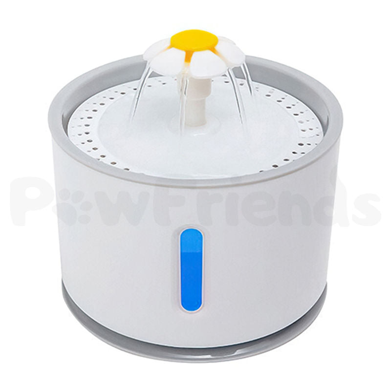 Pawfriends LED Automatic Electric Pet Water feeder Dog Cat Plastics Drinking Dispenser